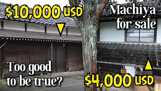 I WANTED to buy Two Traditional Akiya houses in a Japanese Countryside town  Houses under 10K USD [upl. by Miah514]