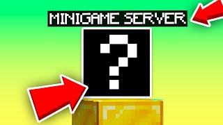 My NEW Minecraft Minigame Server 121 BEDROCKJAVA [upl. by Cox]