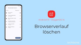 Browserverlauf löschen  OnePlus Android 14  OxygenOS 14 [upl. by Neirod]