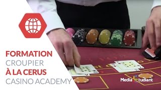 Focus sur la formation de croupier à la Cerus Casino Academy [upl. by Sykleb]