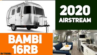 2020 AIRSTREAM BAMBI 16RB WALK AROUND TOUR [upl. by Leuas]