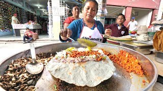 EXTREME Mexican Street Food in Oaxaca  INSANE Mexican Street Food Tour in Oaxaca Mexico [upl. by Gabor683]