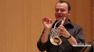 Carnegie Hall Trumpet Master Class Respighis The Pines of Rome [upl. by Sasha253]