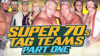 Seven Super Seventies Tag Teams Part One prowrestling tagteamwrestling wwf awa nwa wwe wwwf [upl. by Atnuahsal]