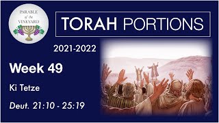 Torah Portions  Week 49  Ki Tetze Polygamy amp Parapets  Deuteronomy 2111  2519 212022 [upl. by Oscar]