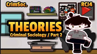 CRIMINOLOGY THEORIES Part 2 TAGALOG  Recap Episode [upl. by Ylatan559]