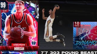 DARK MATTER GHEORGHE MURESAN DYNAMO PACK OPENING NBA2K24 MYTEAM [upl. by Moor]