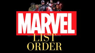 HOW TO WATCH THE MARVEL MOVIES – LIST IN ORDER [upl. by Nerrot]