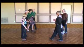 Video Square Dance Lessons  Mainstream Lesson 4 [upl. by Ainolopa827]