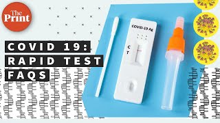 Covid rapid tests how and when to use them effectively [upl. by Dyane]