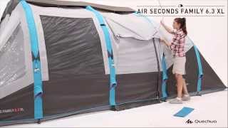 Quechua  Tenda Air Seconds Family 6 3 XL [upl. by Zelde]