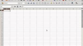 Электронные таблицы OpenOffice Calc в Ubuntu 3236 [upl. by Haraz]
