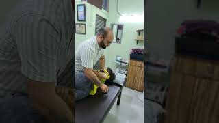 Chiropractor Lower Back Pain Treatment 70875 79324 Mumbai chiropractorhardishsingh Chiropractor [upl. by Fiester]