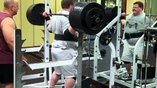 SQUAT 745lbs DEEP HUGE HEAVY PARALLEL RAW SQUAT [upl. by Netsyrk]