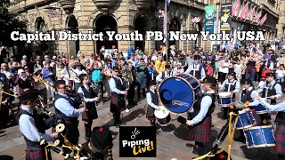 Capital District Youth Pipe Band New York USA  Piping Live 2024 [upl. by Raymund]