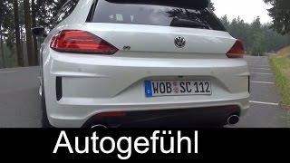 2015 Volkswagen Scirocco R 280 hp test drive review VW Scirocco Facelift [upl. by Atirak]