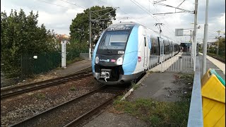 RER E HaussmannSaintLazare  VillierssurMarneLe PlessisTrévise Z 50000 [upl. by Anitan]