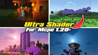 Ultra Realistic Shader Mcpe 12051  Render Dragon  100 Working [upl. by Atnaloj552]