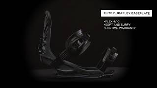 2021 Union Flite Pro  Mens Snowboard Binding  Union Binding Company [upl. by Aerdnaxela975]