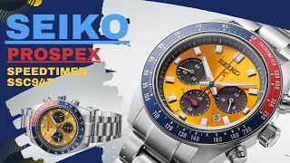 The new Seiko Prospex Speedtimer Pogue tributes SSC947 [upl. by Dilan522]