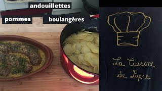 réussir les andouillettes pommes boulangères [upl. by Trilbi]