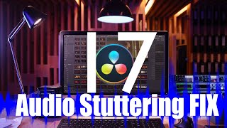 How to FIX Audio Stuttering  Choppy Audio Playback in DaVinci Resolve 17 2021 QUICK FIX TIP [upl. by Elamrej]