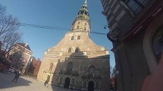 Riga Latvia the medieval city Alt and rock metal bars and historical sights [upl. by Mile]