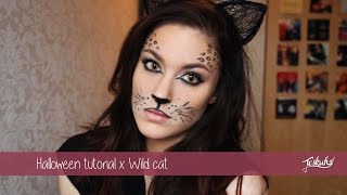 CarnavalHalloween tutorial x Wild Cat  Teske [upl. by Yelreveb559]