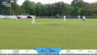 Leyland CC 2nd XI v Heysham CC 1st XI [upl. by Enileda584]