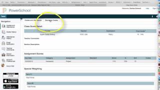 How to View Grades and Standards Grades in PowerSchool [upl. by Rennob]