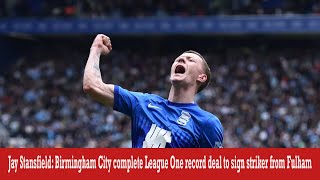 Jay Stansfield Birmingham City complete League One record  Sbs Media Sports [upl. by Sakram33]