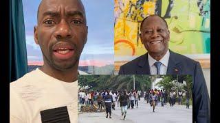 Camille Makosso marche contre les WOUBI ET ALASSANE OUATTARA LE 5 SEPTEMBRE 2025 [upl. by Elem]