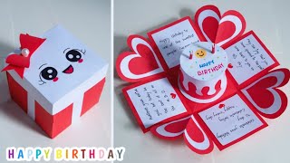 DIY birthday card  Special greeting card for birthday 🥳  fathers day craft ideas  tutorial [upl. by Zipporah206]