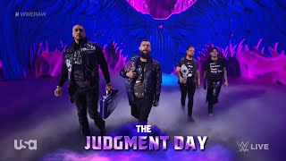 The Judgment Day Entrance  WWE Monday Night Raw December 11 2023 [upl. by Annahsor563]