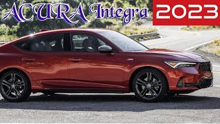 2023 Acura Integra  Interior and Red Exterior Cinematic Video [upl. by Dodwell]