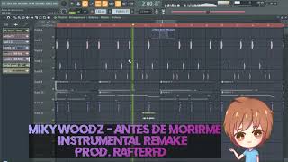 Miky Woodz  Antes de Morirme Instrumental Remake  Prod RafterFD [upl. by Ennaeerb252]