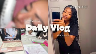 SPEND THE DAY WITH ME VLOG SUMMER HYGIENE PRODUCTS  FIRST DAY OF ESTHETICS SCHOOL  LASH WITH ME 🎀 [upl. by Linc]