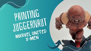 Painting Juggernaut  Marvel United XMen [upl. by Yahs742]