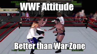 RePlay  WWF Attitude PS1  Better than the previous game [upl. by Yanehc]