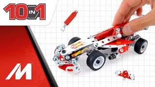 MeccanoErector 10in1 Racing Vehicles  Build 2 [upl. by Crean443]