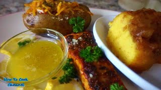 SALMON FISH RECIPE  FISH RECIPE  OVEN BAKED FISH RECIPE [upl. by Rodnas]