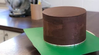 How to make chocolate ganache  4 mins｜Irmas Fondant Cakes [upl. by Euqirne]