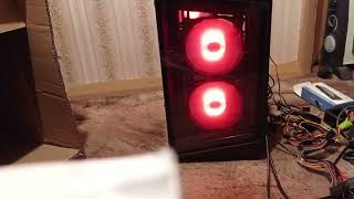 Teucer LP6P ARGB hub RGB test uncut [upl. by Conni]