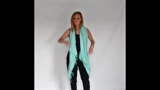 THE DRAPE  How to Wear a Pashmina [upl. by Shulem]