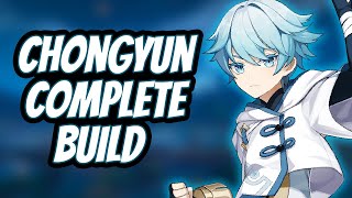 Chongyun DpsSub Dps and Support Build  Genshin Impact Guide [upl. by Hasty]