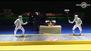 Sabre fencing who won the point [upl. by Claud270]