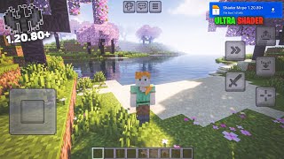 Real Shaders For Mcpe v12081  121  Shaders Minecraft PE MCPE 12080 [upl. by Eetsud499]