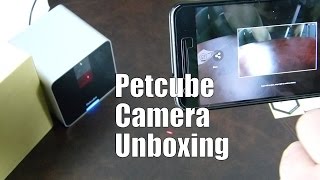 PetCube Camera Unboxing [upl. by Hildegard155]