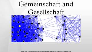 Gemeinschaft and Gesellschaft [upl. by Lemire796]