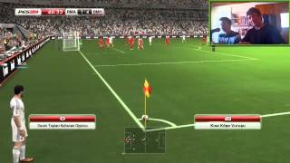 Pes 2014  Mervan vs Muhammet 2 [upl. by Yattirb]